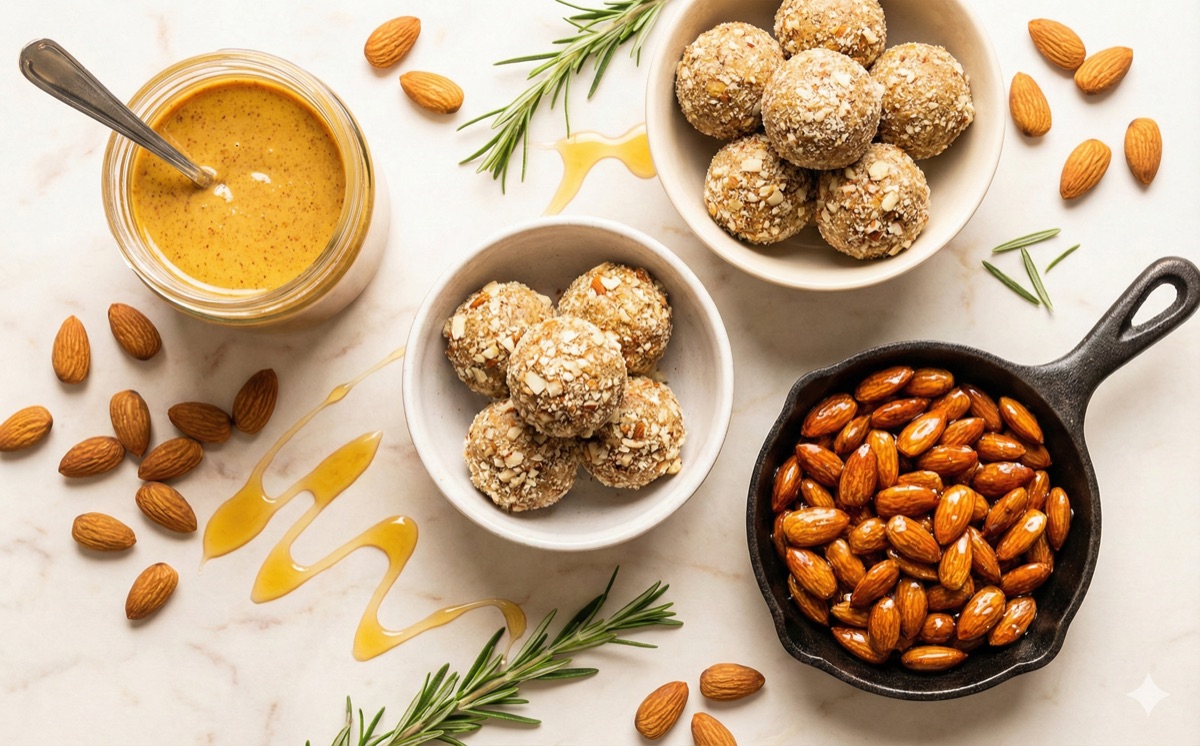Healthy Almond Ladoo Recipe — Ready in 15 Minutes